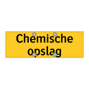 Chemische opslag