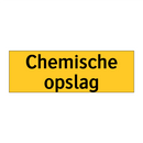 Chemische opslag