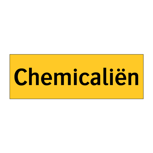Chemicaliën