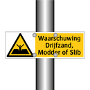 Waarschuwing Drijfzand, Modder of Slib