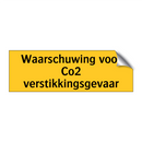Waarschuwing voor Co2 verstikkingsgevaar