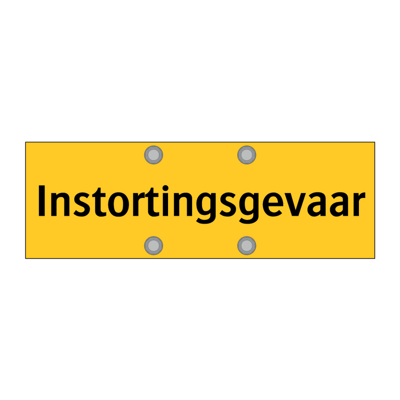 Instortingsgevaar