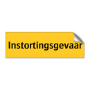 Instortingsgevaar