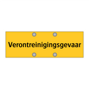 Verontreinigingsgevaar