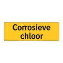 Corrosieve chloor