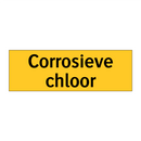 Corrosieve chloor