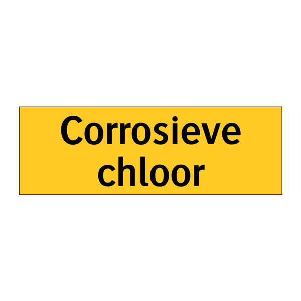 Corrosieve chloor