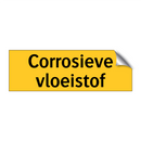 Corrosieve vloeistof