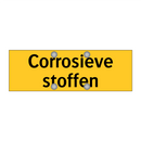 Corrosieve stoffen