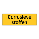 Corrosieve stoffen