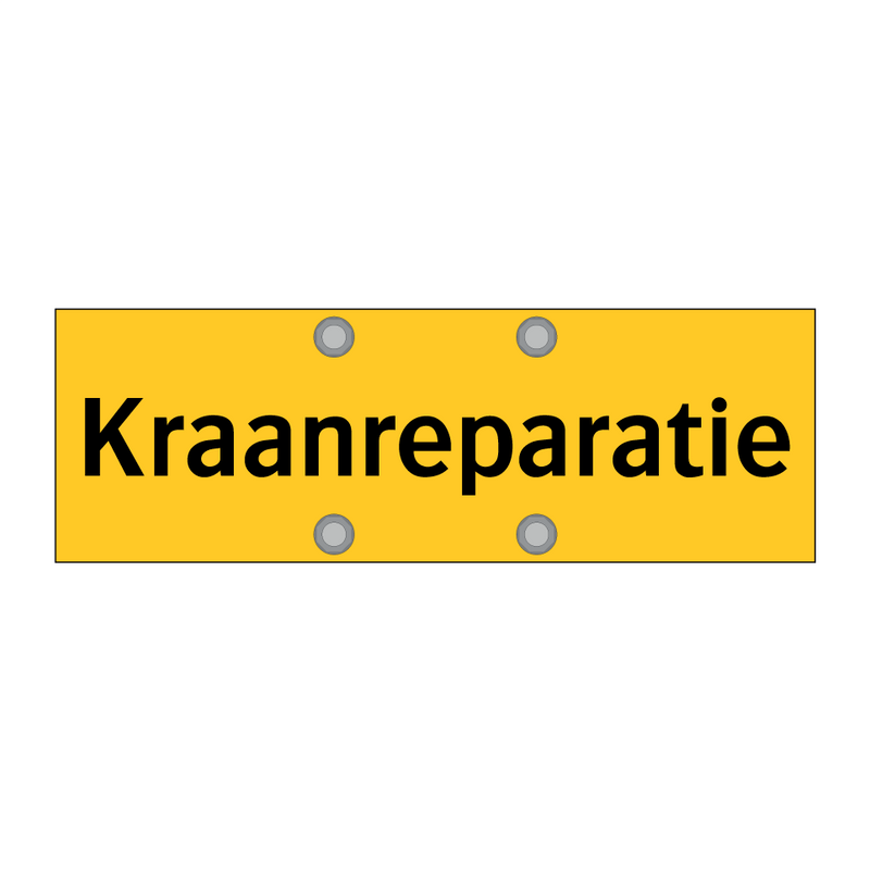 Kraanreparatie
