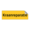 Kraanreparatie