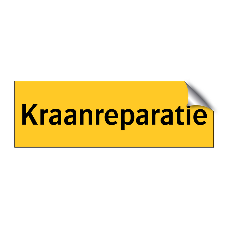 Kraanreparatie