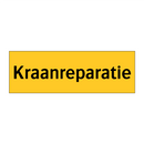 Kraanreparatie