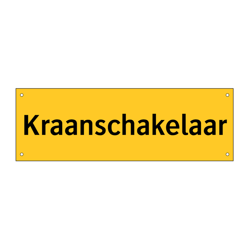 Kraanschakelaar