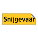 Snijgevaar