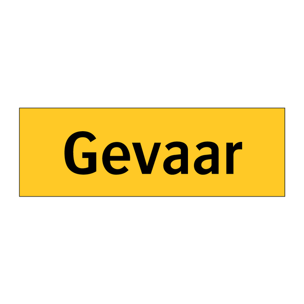 Gevaar