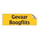 Gevaar Boogflits