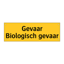 Gevaar Biologisch gevaar