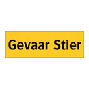 Gevaar Stier