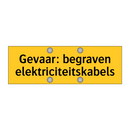 Gevaar: begraven elektriciteitskabels