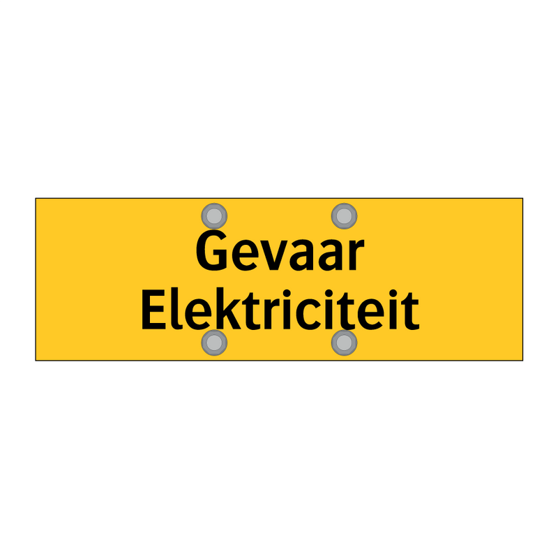 Gevaar Elektriciteit