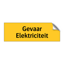 Gevaar Elektriciteit