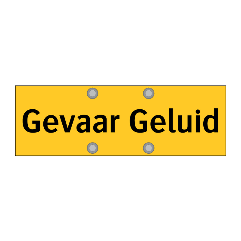 Gevaar Geluid