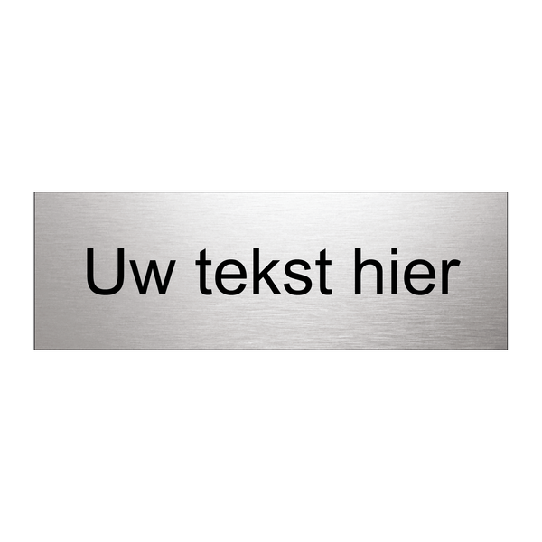 Ontwerp je eigen informatieve borden