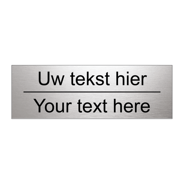 Ontwerp je eigen informatieve borden