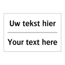 Ontwerp je eigen verbodsborden